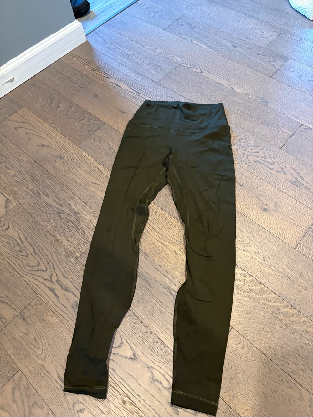 lululemon athletica Olive Green High-Rise Leggings